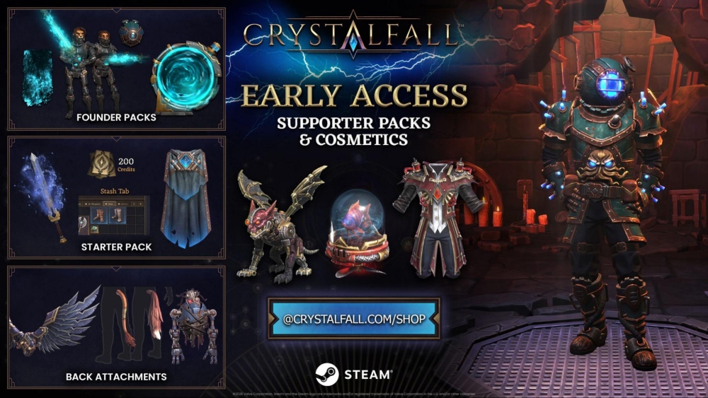 Crystalfall เกมแนว Action RPG เปิด Early Access แล้ววันนี้! 4 Crystalfall เกมแนว Action RPG เปิด Early Access แล้ววันนี้!