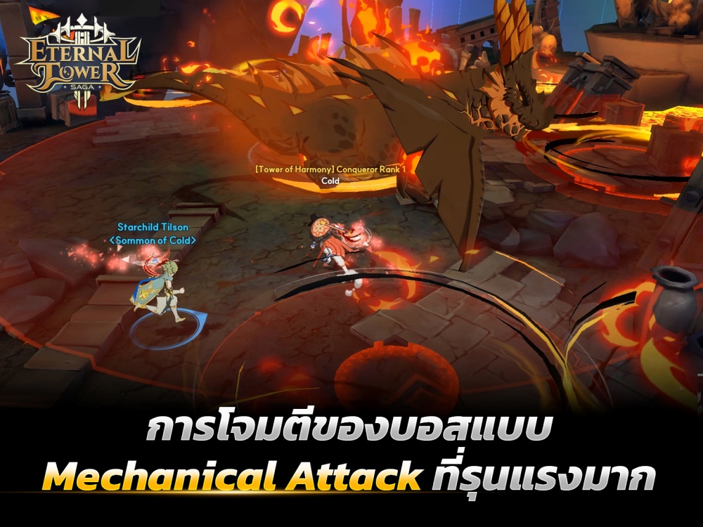 “Eternal Tower Saga (ETS)” เวอร์ชันล่าสุด – พร้อมเปิดทดสอบ CBT 23 - 27 เม.ย. นี้
