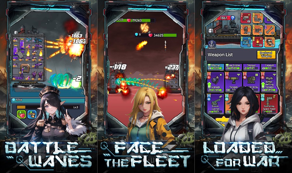 Fleet Fortress เปิด Early Access บนสโตร์ไทยแล้ว 3 Fleet Fortress