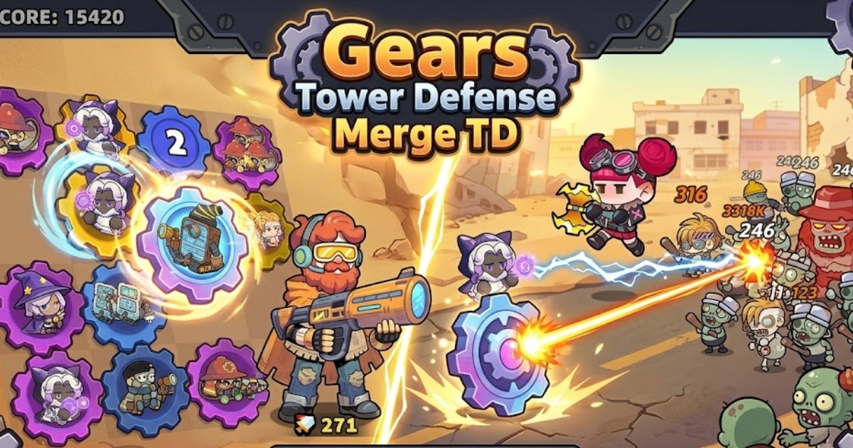 Gears Tower Defense