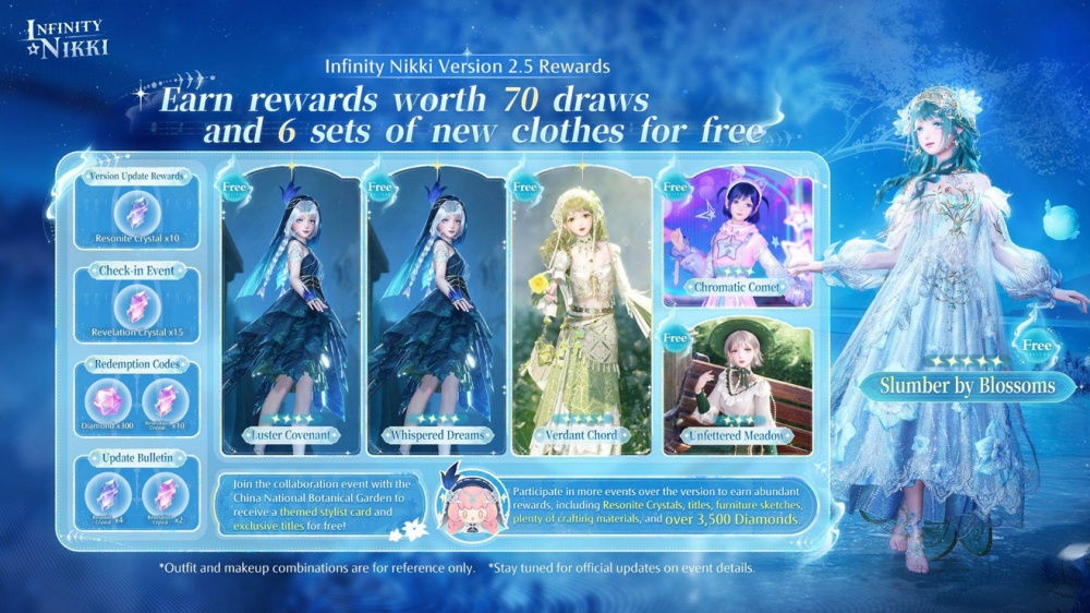 Infinity Nikki เวอร์ชัน 2.5 “Where All Souls Return” เปิดตัววันที่ 24 เมษายน