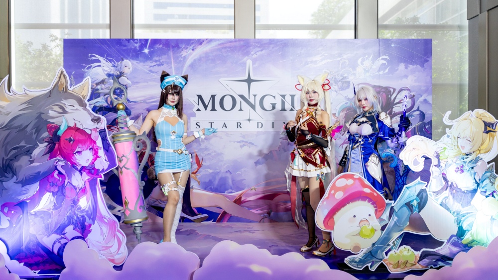 เน็ตมาร์เบิ้ลจัดงานแถลงข่าวเปิดตัว MONGIL: STAR DIVE 2 เน็ตมาร์เบิ้ลจัดงานแถลงข่าวเปิดตัว MONGIL: STAR DIVE
