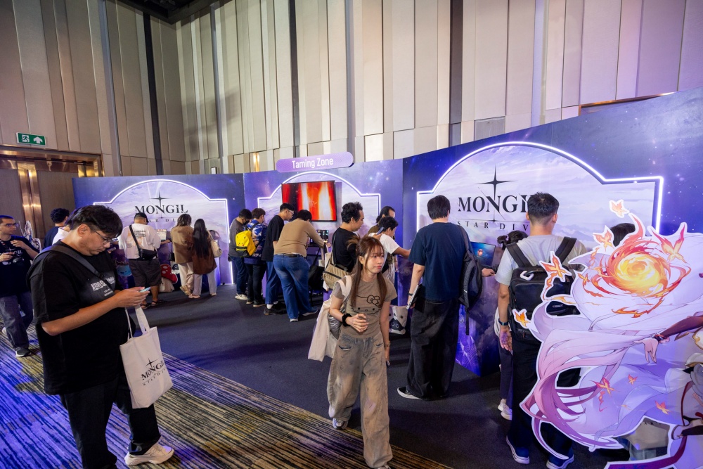 เน็ตมาร์เบิ้ลจัดงานแถลงข่าวเปิดตัว MONGIL: STAR DIVE 14 เน็ตมาร์เบิ้ลจัดงานแถลงข่าวเปิดตัว MONGIL: STAR DIVE