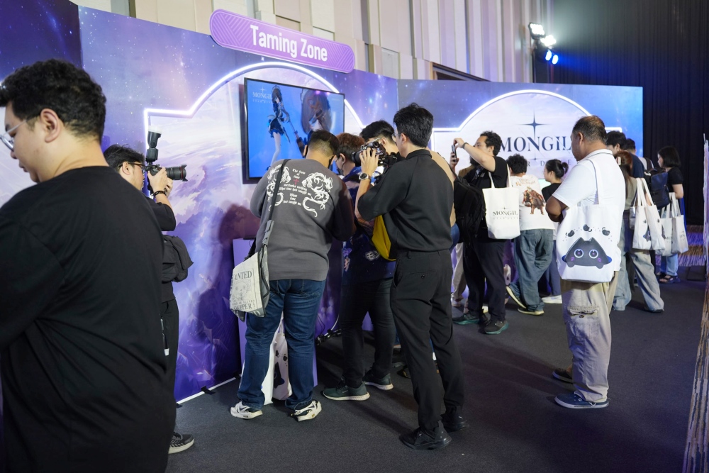 เน็ตมาร์เบิ้ลจัดงานแถลงข่าวเปิดตัว MONGIL: STAR DIVE 15 เน็ตมาร์เบิ้ลจัดงานแถลงข่าวเปิดตัว MONGIL: STAR DIVE