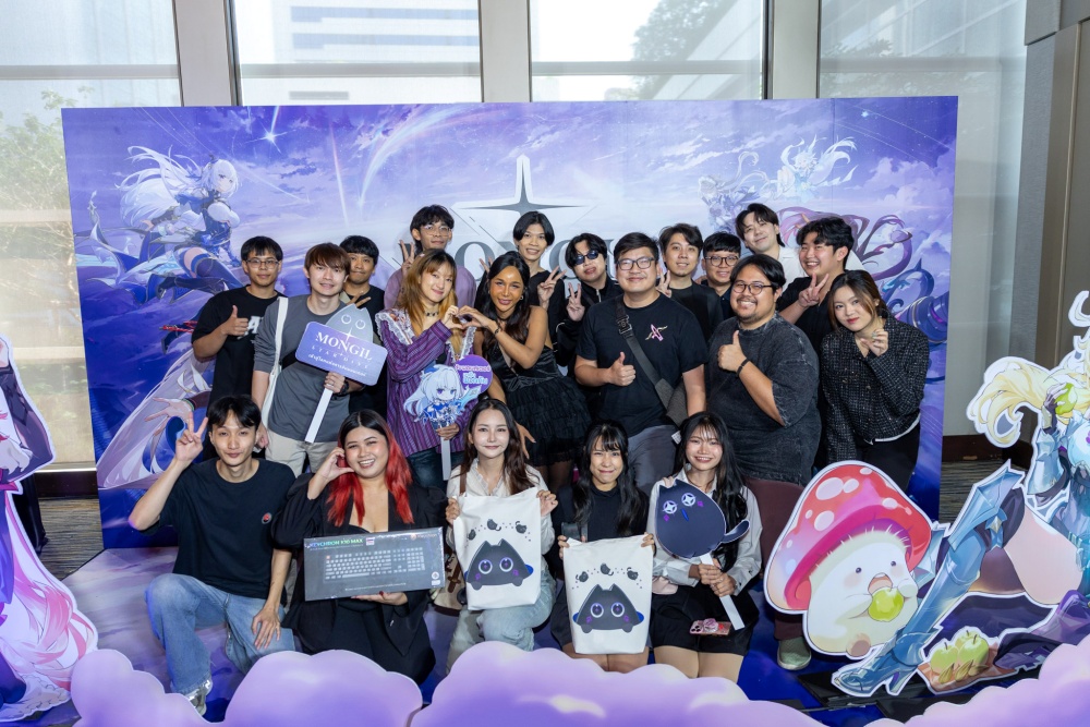 เน็ตมาร์เบิ้ลจัดงานแถลงข่าวเปิดตัว MONGIL: STAR DIVE 3 เน็ตมาร์เบิ้ลจัดงานแถลงข่าวเปิดตัว MONGIL: STAR DIVE