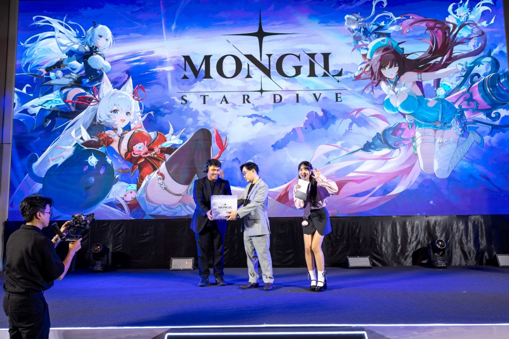 เน็ตมาร์เบิ้ลจัดงานแถลงข่าวเปิดตัว MONGIL: STAR DIVE 23 เน็ตมาร์เบิ้ลจัดงานแถลงข่าวเปิดตัว MONGIL: STAR DIVE