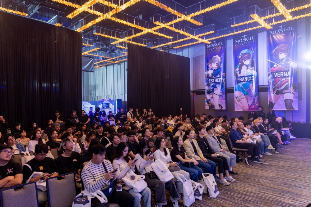 เน็ตมาร์เบิ้ลจัดงานแถลงข่าวเปิดตัว MONGIL: STAR DIVE 6 เน็ตมาร์เบิ้ลจัดงานแถลงข่าวเปิดตัว MONGIL: STAR DIVE