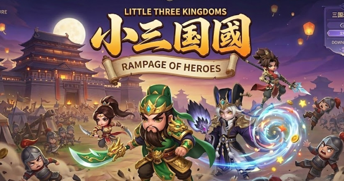 Mini Three Kingdoms: Rampage of Heroes เปิดให้บริการบนสโตร์ไทยแล้ว