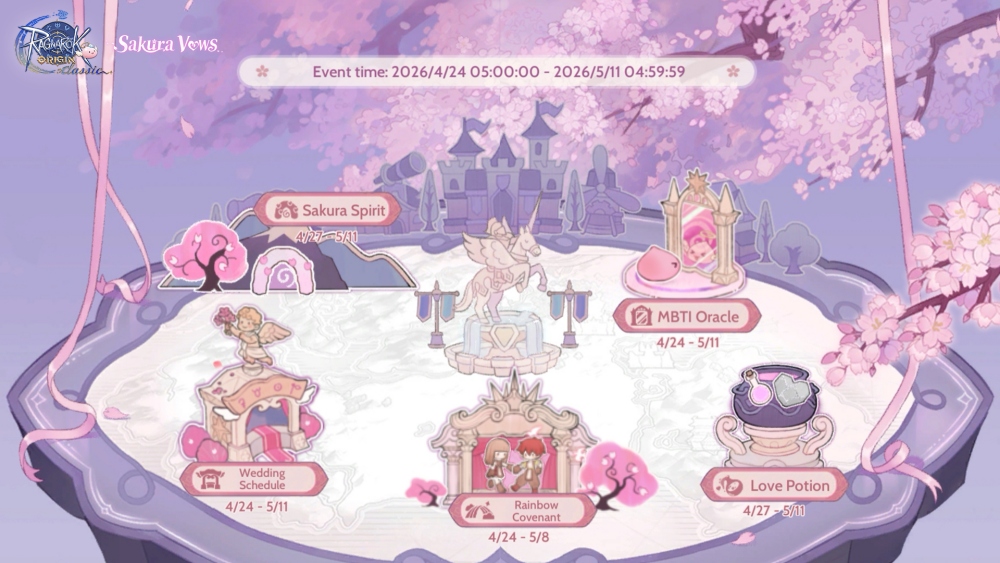 ตามคำขอ! Ragnarok Origin Classic เปิดตัวอัปเดตใหม่ “Sakura Vows”