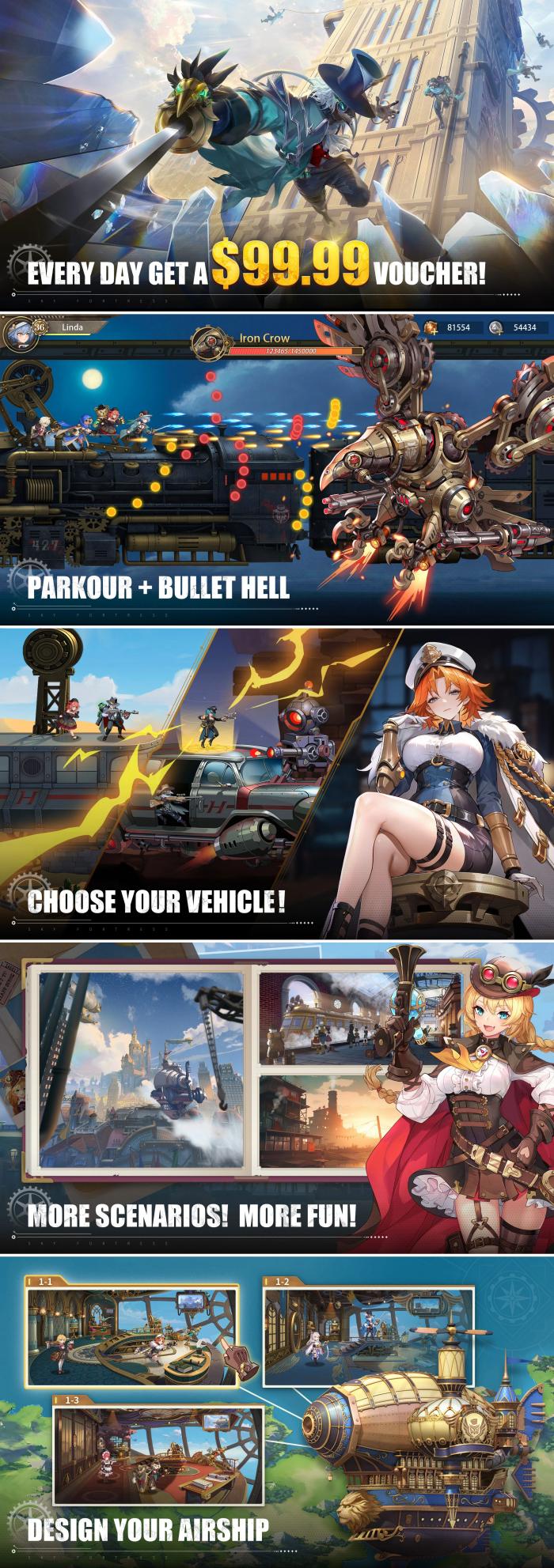 Sky Fortress Odyssey screenshot