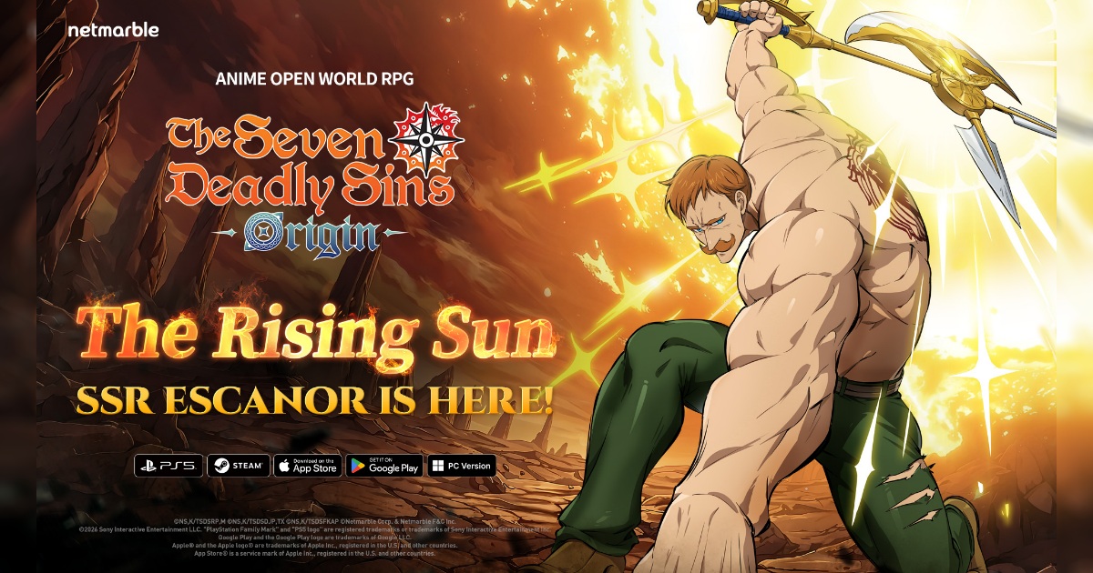 ‘The Seven Deadly Sins: Origin’ปล่อยอัปเดตครั้งใหญ่ครั้งแรก