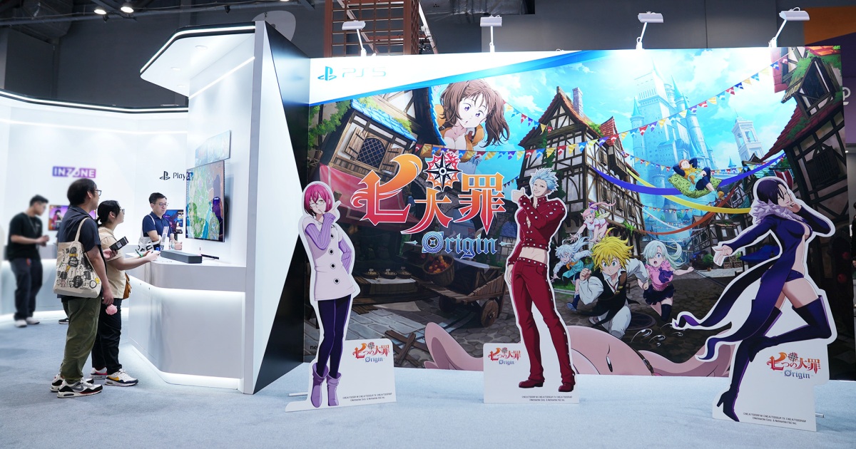 ‘The Seven Deadly Sins: Origin’ เปิดตัวที่ SONY EXPO ในงาน CON-CON HONG KONG 2026