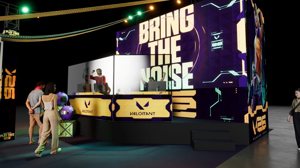 VALORANT แท็กทีม HEART และ JUNGT วง BUS นำทัพอินฟลูเอนเซอร์ บุกงาน Maha Songkran 2026 ใจกลางสยาม