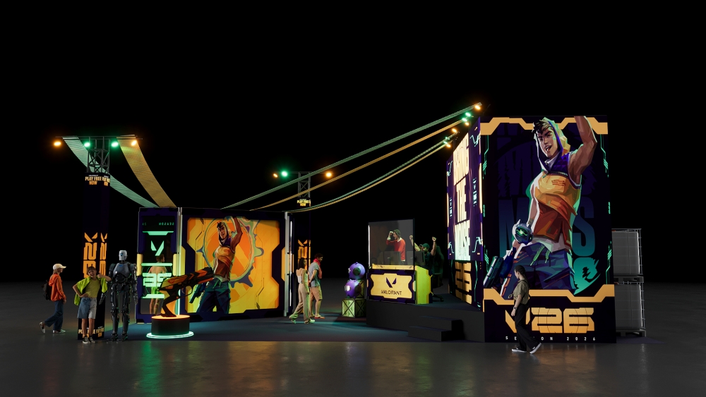 VALORANT แท็กทีม HEART และ JUNGT วง BUS นำทัพอินฟลูเอนเซอร์ บุกงาน Maha Songkran 2026 ใจกลางสยาม