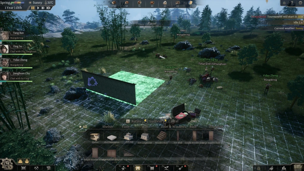 Eastern Era เกม RimWorld เวอร์ชั่นจอมยุทธ์! บริหารสำนัก สู่จุดสูงสุดในยุทธภพ ภาพสวยระดับเทพ