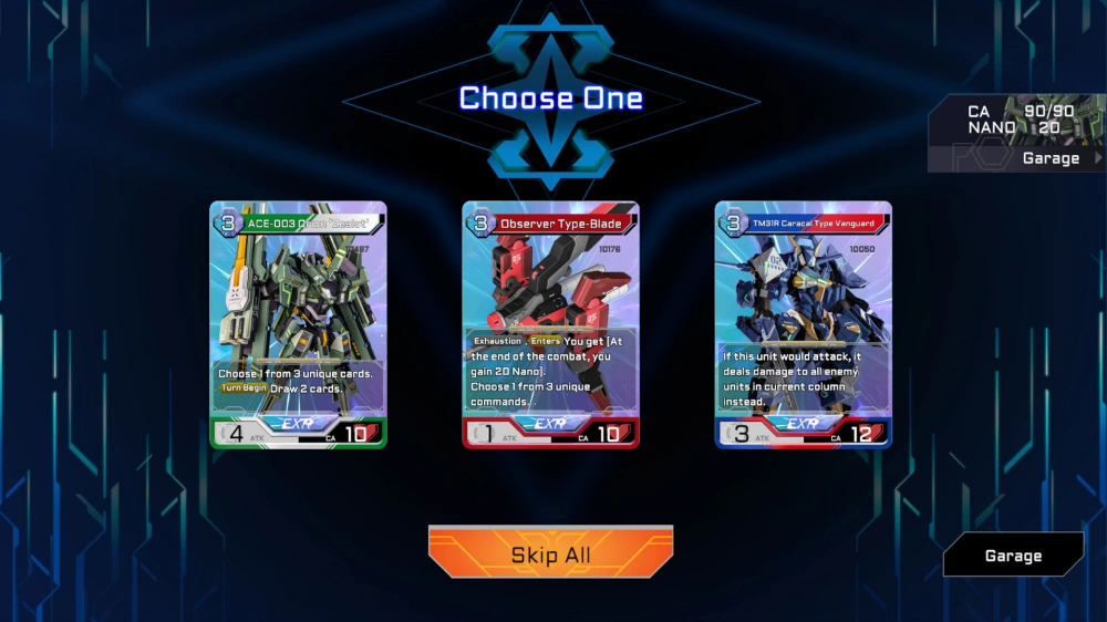 ACE Strategy: Mecha Nova เกมหุ่นรบผสาน Deck-builder เปิดให้เล่นแล้วบน Steam