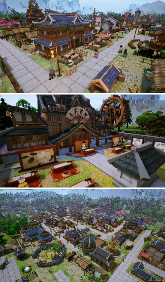 สวมบทเป็นพระเจ้า สร้างเมืองโบราณ ใน The Immortal Mayor