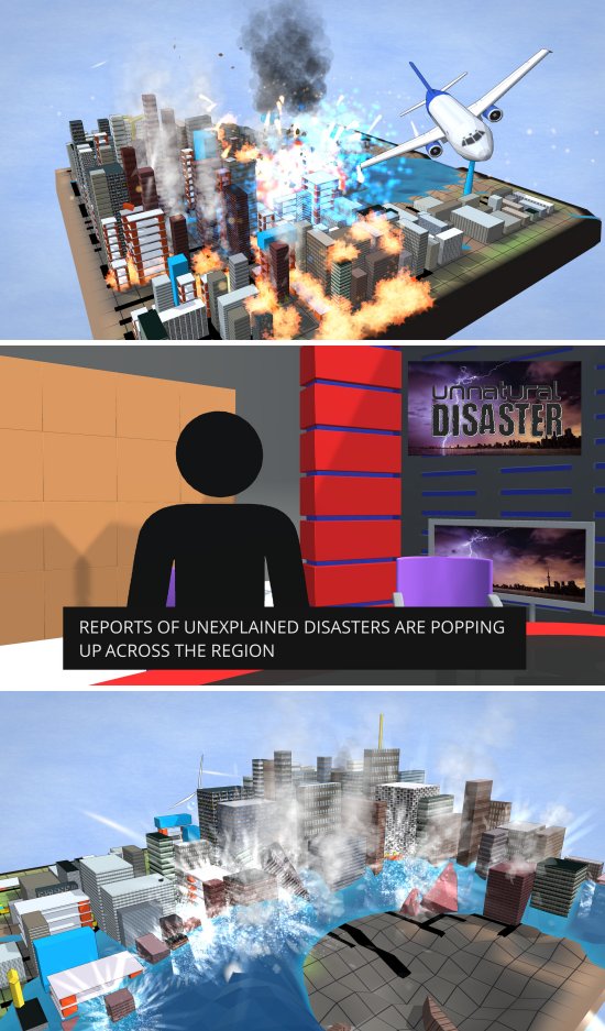 เบื่อแล้วสร้างเมือง! ออกทำลายเมืองใน Unnatural Disaster ให้ราบคาบ