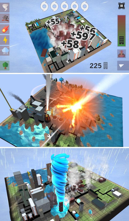 เบื่อแล้วสร้างเมือง! ออกทำลายเมืองใน Unnatural Disaster ให้ราบคาบ