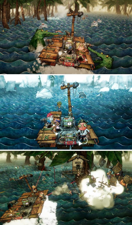 Trash Sailors ต่อสู้บนแพแบบ Co-Op 4 คน 2 Trash Sailors ต่อสู้บนแพแบบ Co-Op 4 คน