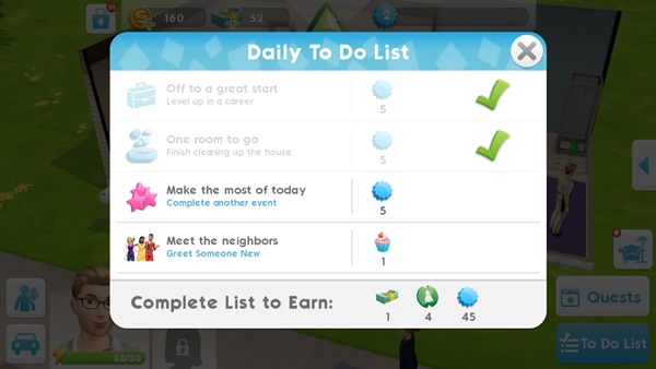 [ดีสอิสทิปส์] The Sims Mobile – สิ่งที่ควรทำในแต่ละวัน (เบื้องต้น)