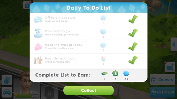 [ดีสอิสทิปส์] The Sims Mobile – สิ่งที่ควรทำในแต่ละวัน (เบื้องต้น)