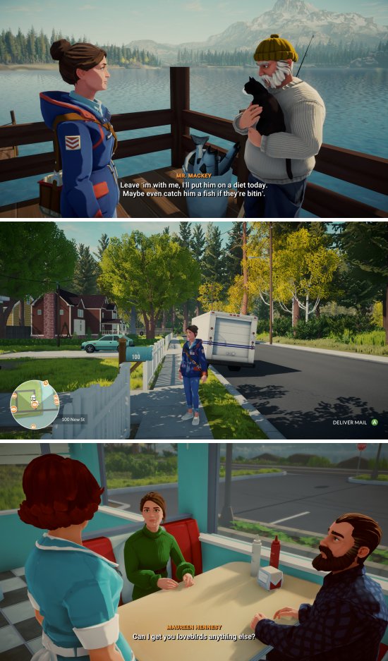 Lake รับบทไปรษณีย์ พบปะพูดคุยกับชาวเมือง พร้อมตอนจบที่หลากหลาย 3 Lake รับบทไปรษณีย์ พบปะพูดคุยกับชาวเมือง พร้อมตอนจบที่หลากหลาย