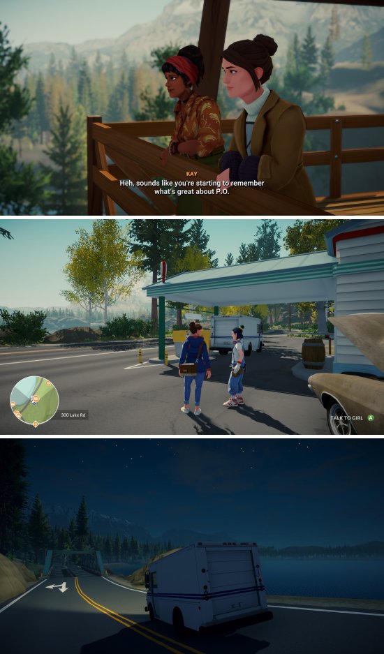 Lake รับบทไปรษณีย์ พบปะพูดคุยกับชาวเมือง พร้อมตอนจบที่หลากหลาย 4 Lake รับบทไปรษณีย์ พบปะพูดคุยกับชาวเมือง พร้อมตอนจบที่หลากหลาย