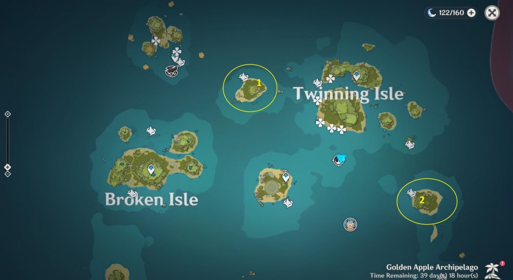 เผยตำแหน่ง ‘เรือล่ม’ ใน Genshin Impact