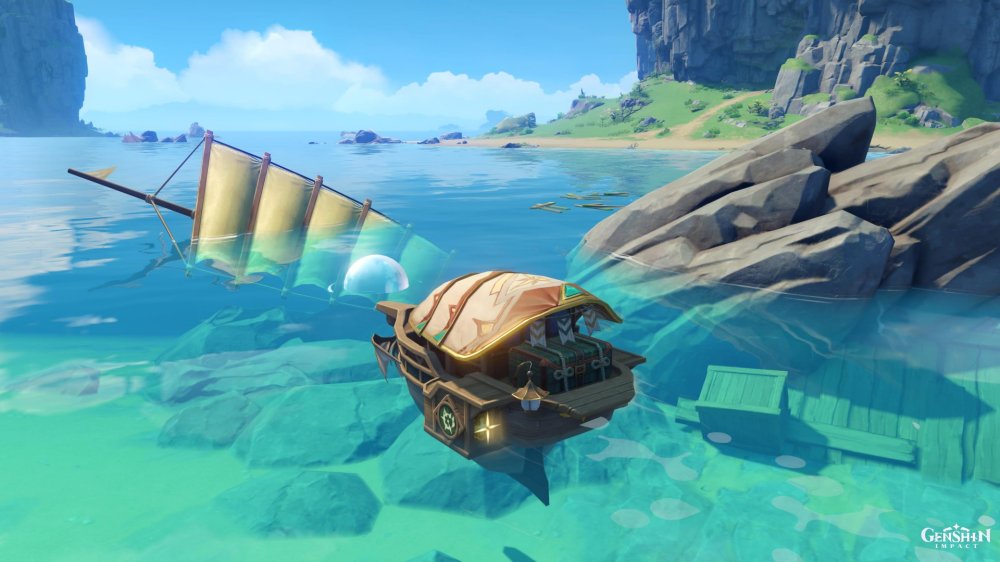 เผยตำแหน่ง ‘เรือล่ม’ ใน Genshin Impact