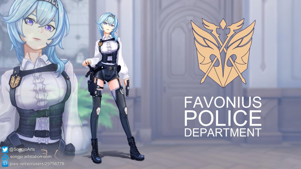 สุดแจ่ม! ส่องคอสตูม Eula จากแฟนเกม Genshin Impact