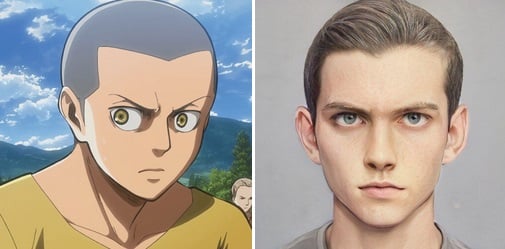มาดูภาพตัวละครจาก Attack on Titan แบบสมจริงด้วยฝีมือ AI