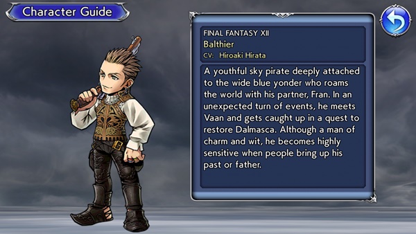 [ดีสอิสทิปส์] Dissidia FF Opera Omnia – วิเคราะห์ตัวละครในเกม Balthier