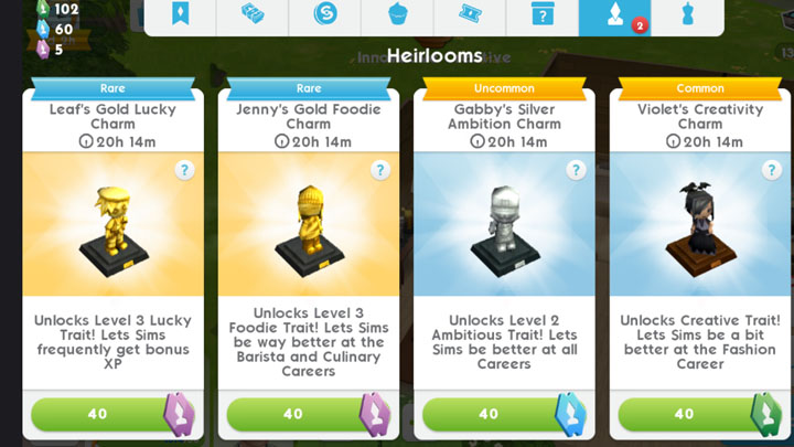 [ดีสอิสทิปส์] The Sims Mobile – เจาะลึกระบบ Heirlooms