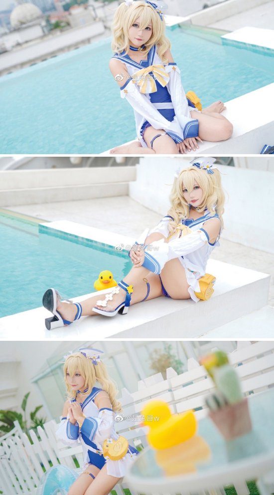 เลเยอร์จีนมาในชุด Barbara ซัมเมอร์ซ่าท้าร้อน สุดสดใส