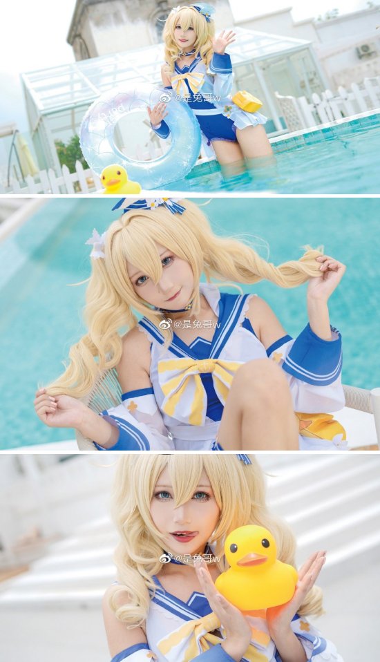 เลเยอร์จีนมาในชุด Barbara ซัมเมอร์ซ่าท้าร้อน สุดสดใส