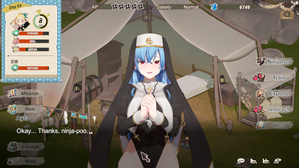 ช่วยฝึกฝนสาวเอลฟ์ให้เป็นนินจาเต็มตัวใน Flee! My Elven Ninja! 3D