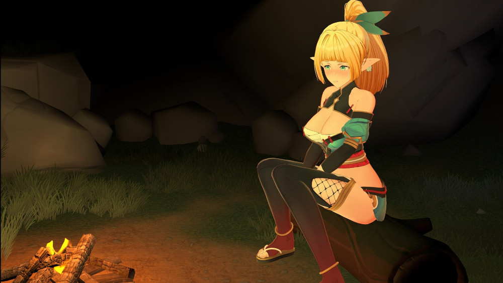 ช่วยฝึกฝนสาวเอลฟ์ให้เป็นนินจาเต็มตัวใน Flee! My Elven Ninja! 3D