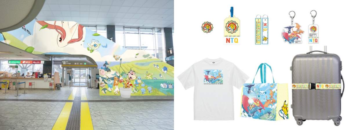 The Pokémon Company ประกาศร่วมมือตกแต่งสนามบินโนโตะให้เป็นธีมโปเกมอน
