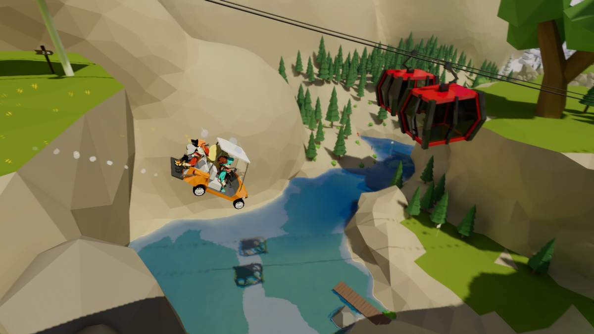 Yodelee Golf เกมตีกอล์ฟรูปแบบ Open-world ในโลกโลว์โพลี่