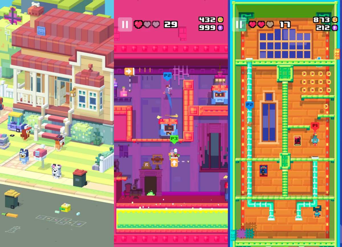 [พรีวิว] Bluey X Crossy Road Castle ครอสโอเวอร์สุดน่ารักกับเกมสุดปั่น