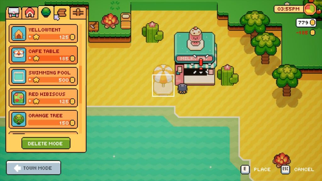Papaya Plaza เกมสร้างเมืองแนวสองมิติเปิดให้เข้าชมหน้าร้านค้า Steam