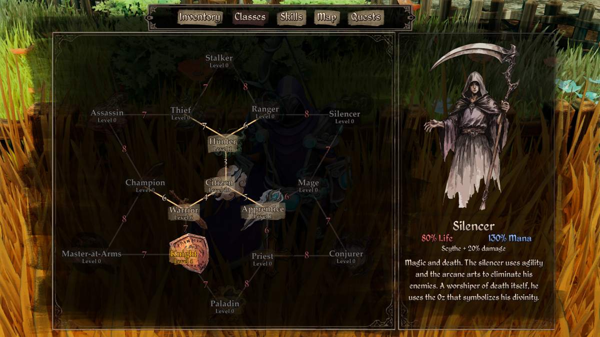 The Kingsward เกมโอเพนเวิลด์ RPG สไตล์คลาสสิกแบบสามมิติ