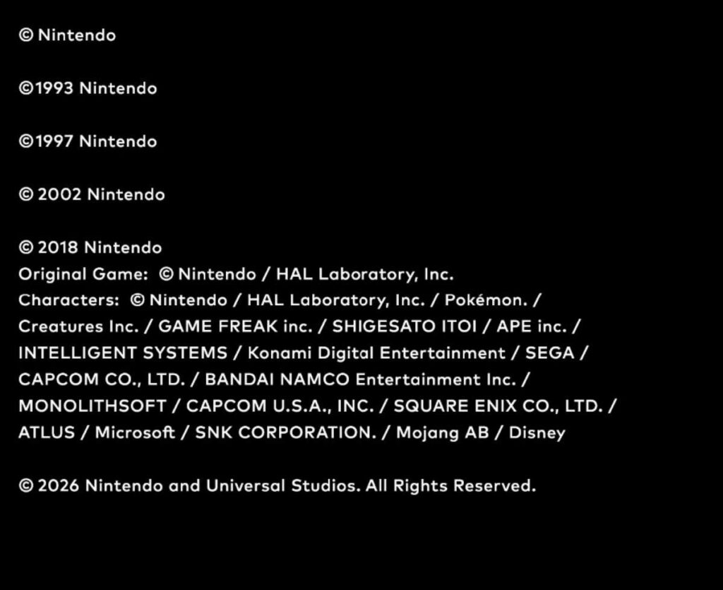 แฟนเกมฮา ท้ายเครดิต Star Fox ต้องใส่ลิขสิทธิ์มาเกือบทั้งวงการเกม