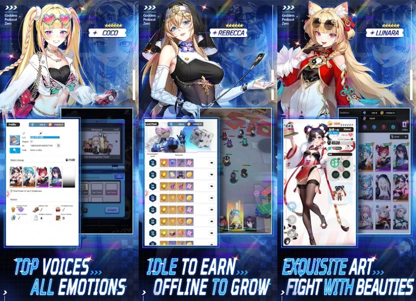 Goddess Protocol: Zero เปิดให้บริการบนสโตร์ต่างประเทศแล้ว! 3 Goddess Protocol: Zero เปิดให้บริการบนสโตร์ต่างประเทศแล้ว!