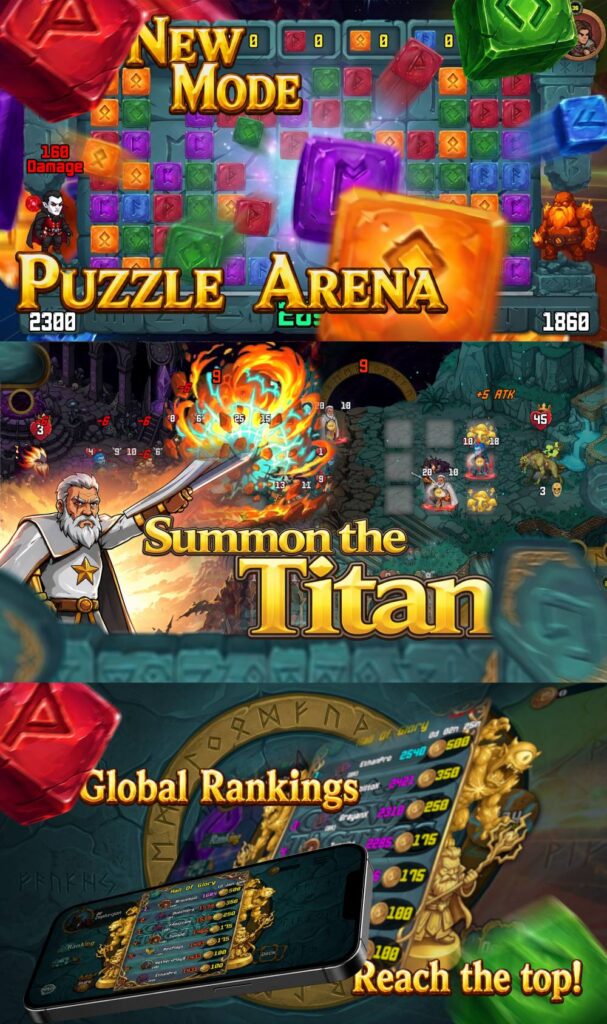 Crown Tactics & Puzzle เปิดให้บริการบนสโตร์ไทยแล้ว! 3 Crown Tactics & Puzzle
