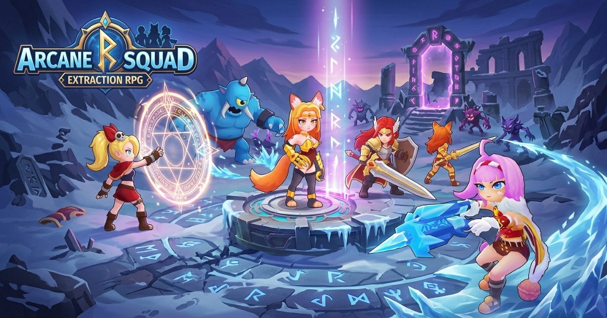 Arcane Squad: Extraction RPG เปิด Early Access บนสโตร์ต่างประเทศแล้ว 1 Arcane Squad: Extraction RPG เปิด Early Access บนสโตร์ต่างประเทศแล้ว
