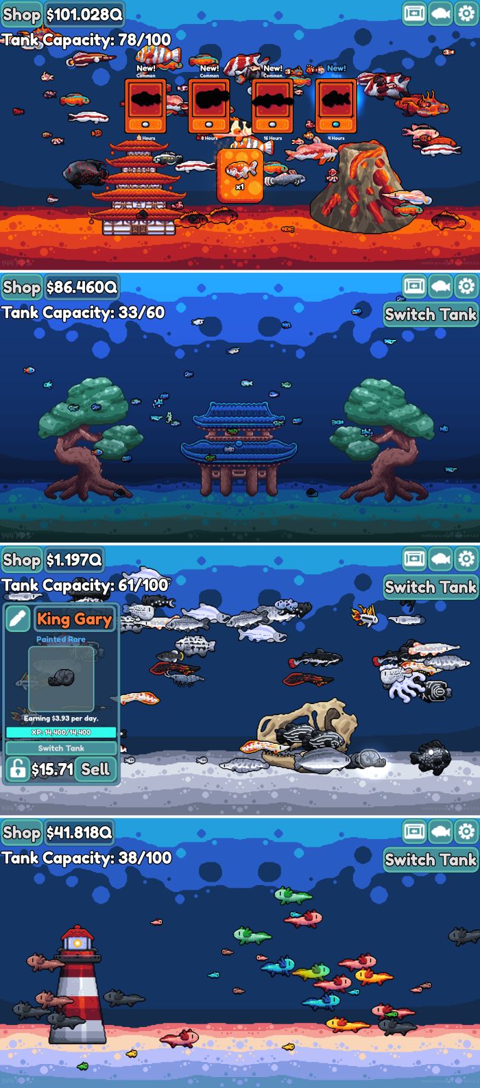 Chillquarium screenshot
