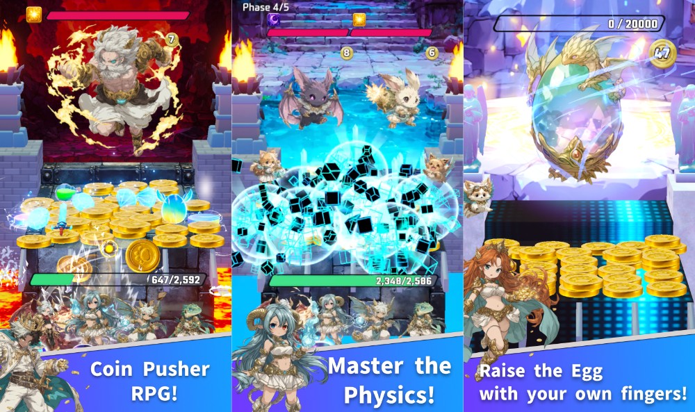 Coin Summoner: Coin Pusher RPG เปิดให้บริการบนสโตร์ไทยแล้ว 3 Coin Summoner
