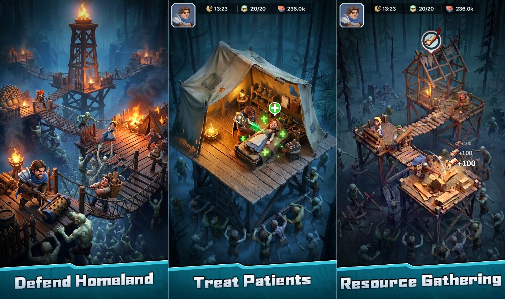 Kingdom Fall: Zombie Defense เปิดให้บริการบนสโตร์ไทยแล้ว 3 Kingdom Fall: Zombie Defense เปิดให้บริการบนสโตร์ไทยแล้ว